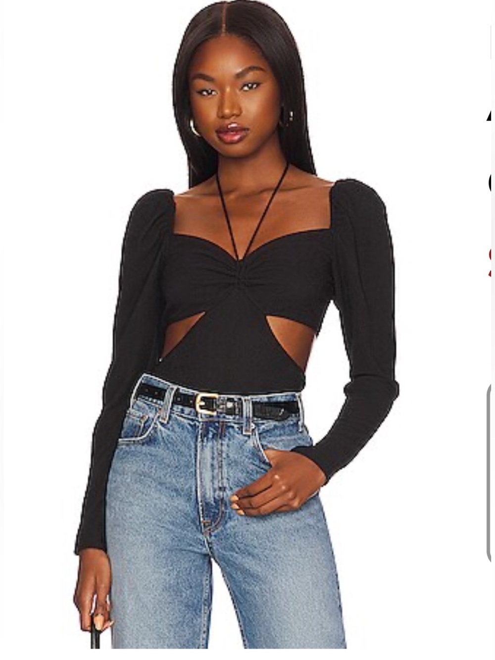 ASTR the Label Dionne Cutout Bodysuit